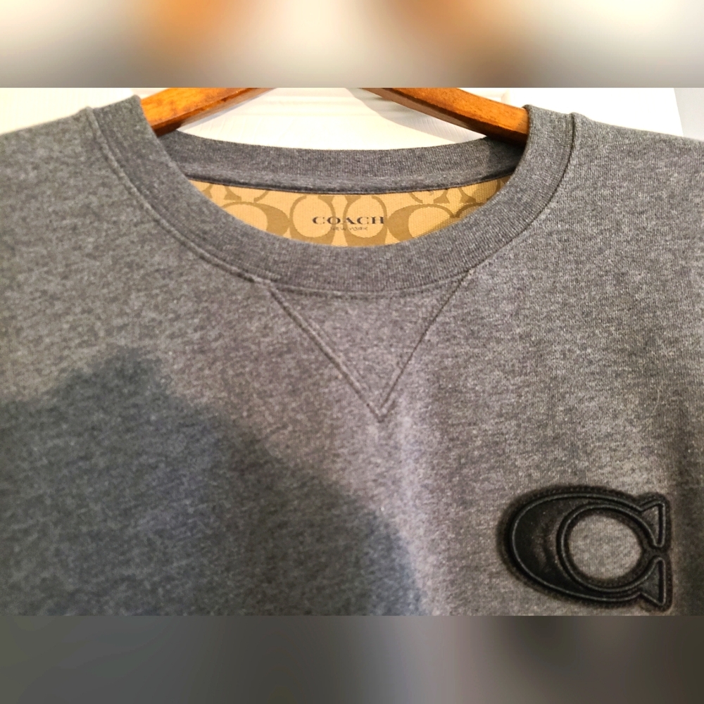 Coach Gray Men's Sweater